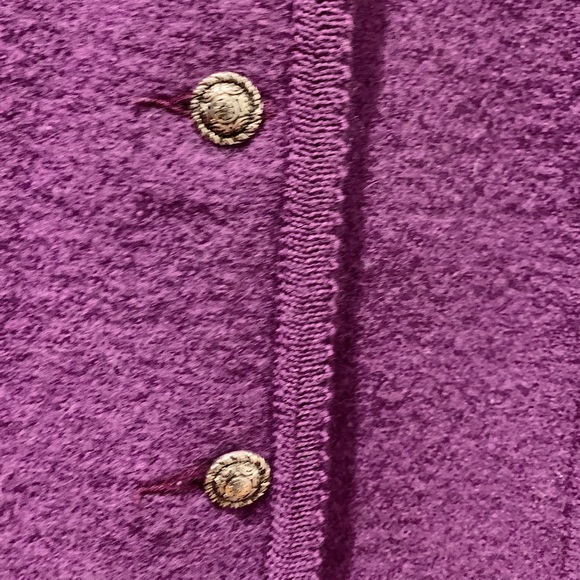 SOLD🚫Vintage 80s Geiger Wool Cardigan - Picture 5 of 12